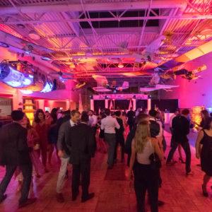 Dance floor up lighting