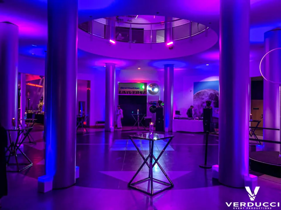 Indoor up lighting for venue