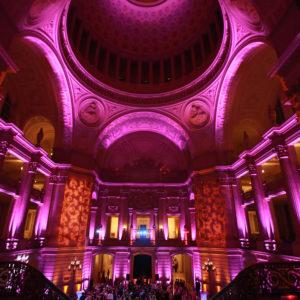 ceiling wash lighting for entire venue