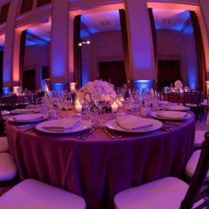 Table decor and up-lighting