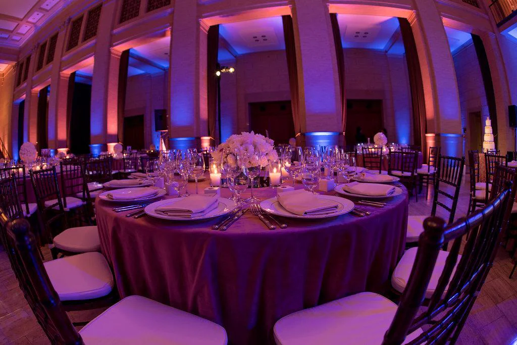 Table decor and up-lighting